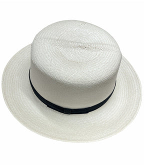 Hand Woven Grade 8 Panama Cooler Outback Hat - Natural (Summer Breathable Waterproof)
