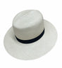 Hand Woven Panama Cooler Outback Hat Summer Breathable Waterproof - Natural