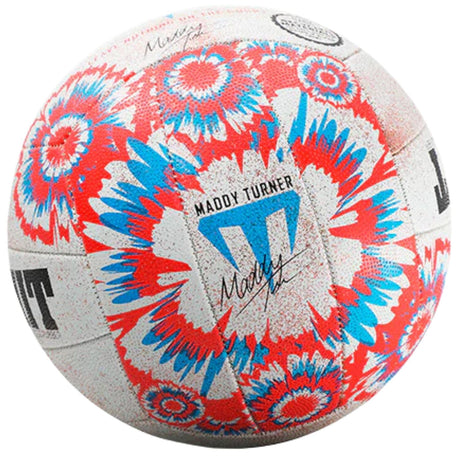 Summit Maddy Turner Advance X 2.0 Netball Size 5 Training & Match Ball Glitter 3D Grip