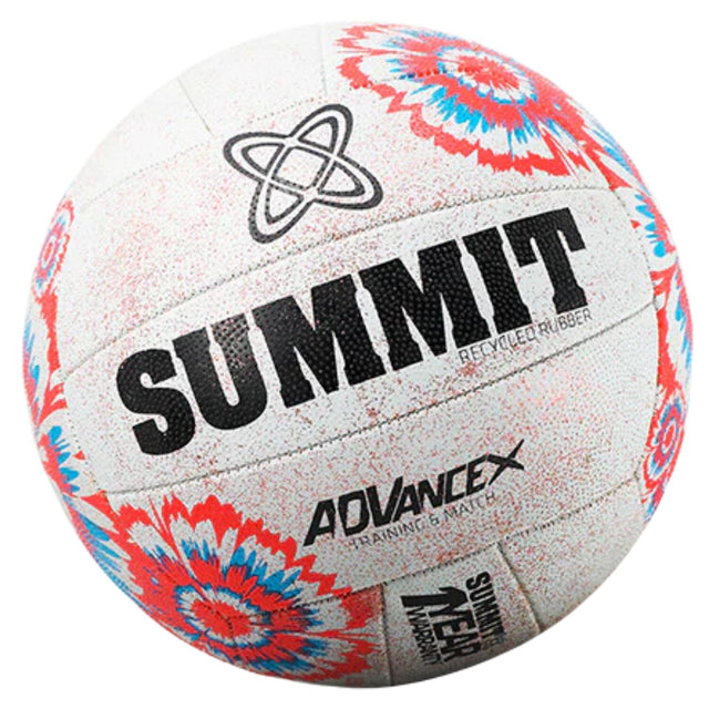Summit Maddy Turner Advance X 2.0 Netball Size 5 Training & Match Ball Glitter 3D Grip