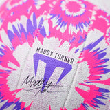 Summit Maddy Turner Advance X 2.0 Netball Size 5 Training & Match Ball Glitter 3D Grip