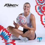 Summit Maddy Turner Advance X 2.0 Netball Size 5 Training & Match Ball Glitter 3D Grip