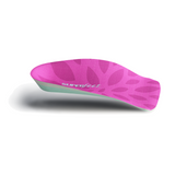 Superfeet Me Womens 3/4 Length Insoles - Arch Support Cushion Inserts - Blush
