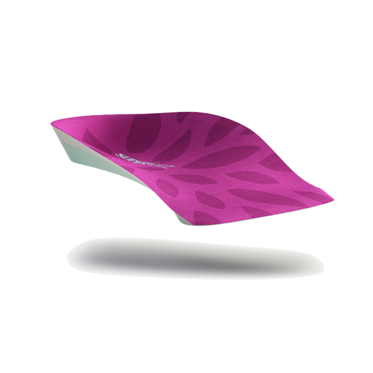 Superfeet Me Womens 3/4 Length Insoles - Arch Support Cushion Inserts - Blush