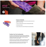 Superfeet Me Womens High Heel 3/4 Length Insoles - Arch Support Cushion Inserts - Lilac