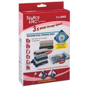 Space Vac Vacuum Storage Bag Seal Compressing Organizer Clothes - Large