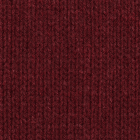 100% SHETLAND WOOL CREW Round Neck Knit JUMPER Pullover Mens Sweater Knitted - Burgundy
