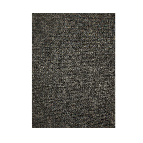 100% SHETLAND WOOL CREW Round Neck Knit JUMPER Pullover Mens Sweater Knitted - Charcoal (29)