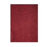 100% SHETLAND RAGG WOOL Half Zip Up Knit JUMPER Pullover Mens Sweater Knitted - Burgundy