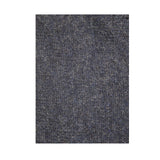 100% Shetland Ragg Wool Half Zip Jumper - Denim Blue (Mens Knitted Sweater/Pullover)