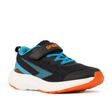 Sfida Switch Infant Boys V Strap Runners - Blue/Black (Toddler Sneakers/Shoes)