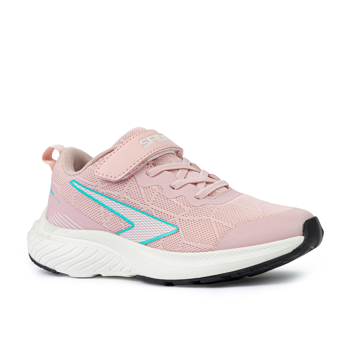 Sfida Switch Infant Girls V Strap Runners - Light Pink (Toddler Sneakers/Shoes)