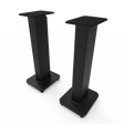 Kanto SX26 26" Tall Fillable Speaker Stands with Isolation Feet - Pair, Black