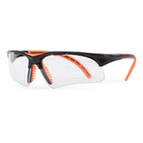 Tecnifibre Squash Absolute Protective Glasses - Black/Orange (Sports Eyewear Goggles)