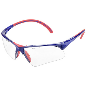Tecnifibre Squash Absolute Protective Glasses - Blue/Red (Sports Eyewear Goggles)