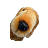 Bocchetta Sadie 36cm Standing Dachshund Plush Toy - Red (Realistic Stuffed Animal Dog Gift)