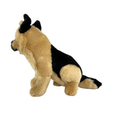 Bocchetta Sargeant 30cm Sitting German Shepherd Plush Toy (Realistic Stuffed Animal Dog Gift)