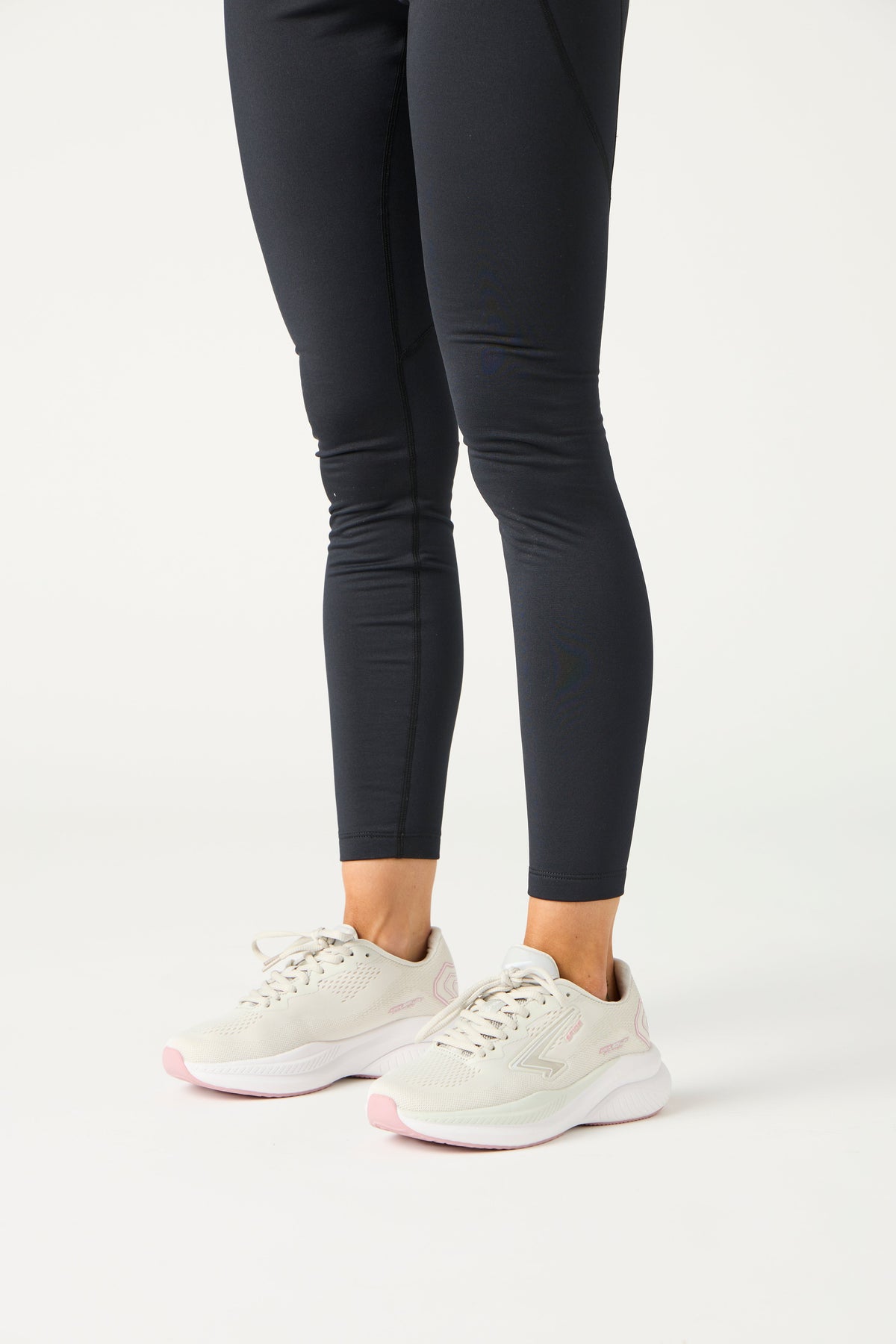 Sfida Brazen Womens Runners - Stone/Pink (Running Shoes/Sneakers)