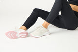 Sfida Brazen Womens Runners - Stone/Pink (Running Shoes/Sneakers)