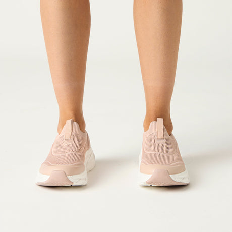 Sfida Vitali Womens Comfort Walkers - Pale Rose (Knit Walking Shoes)