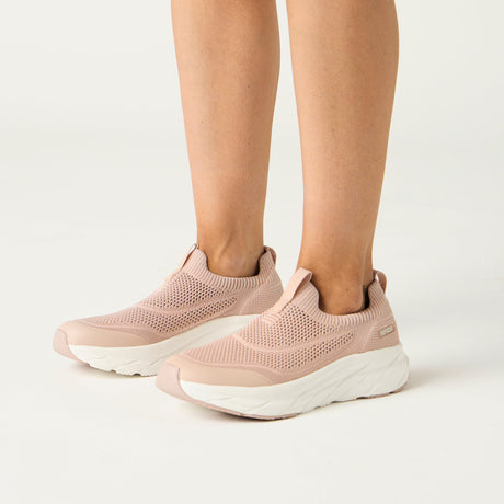 Sfida Vitali Womens Comfort Walkers - Pale Rose (Knit Walking Shoes)