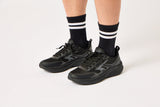 Sfida Vario Senior Lace Up Runners - Black (Sneakers/School Shoes)