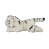 Bocchetta Sheba 31cm Floppy Tiger Cub Plush Toy - White (Realistic Stuffed Animal Wildlife Gift)