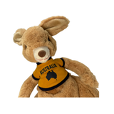 Bocchetta Sheila 32cm Red Kangaroo with Shirt Plush Toy (Australian Stuffed Animal Souvenir Gift)