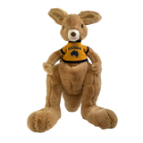 Bocchetta Sheila 32cm Red Kangaroo with Shirt Plush Toy (Australian Stuffed Animal Souvenir Gift)