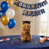 Bocchetta Sheldon 21cm Graduation Quokka Plush Toy (Stuffed Animal Grad Gift)