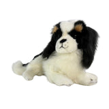 Bocchetta Snuggles 40cm Lying Cavalier King Charles Spaniel Plush Toy (Realistic Stuffed Animal Dog Gift)