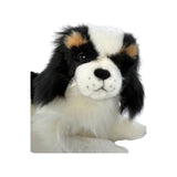 Bocchetta Snuggles 40cm Lying Cavalier King Charles Spaniel Plush Toy (Realistic Stuffed Animal Dog Gift)