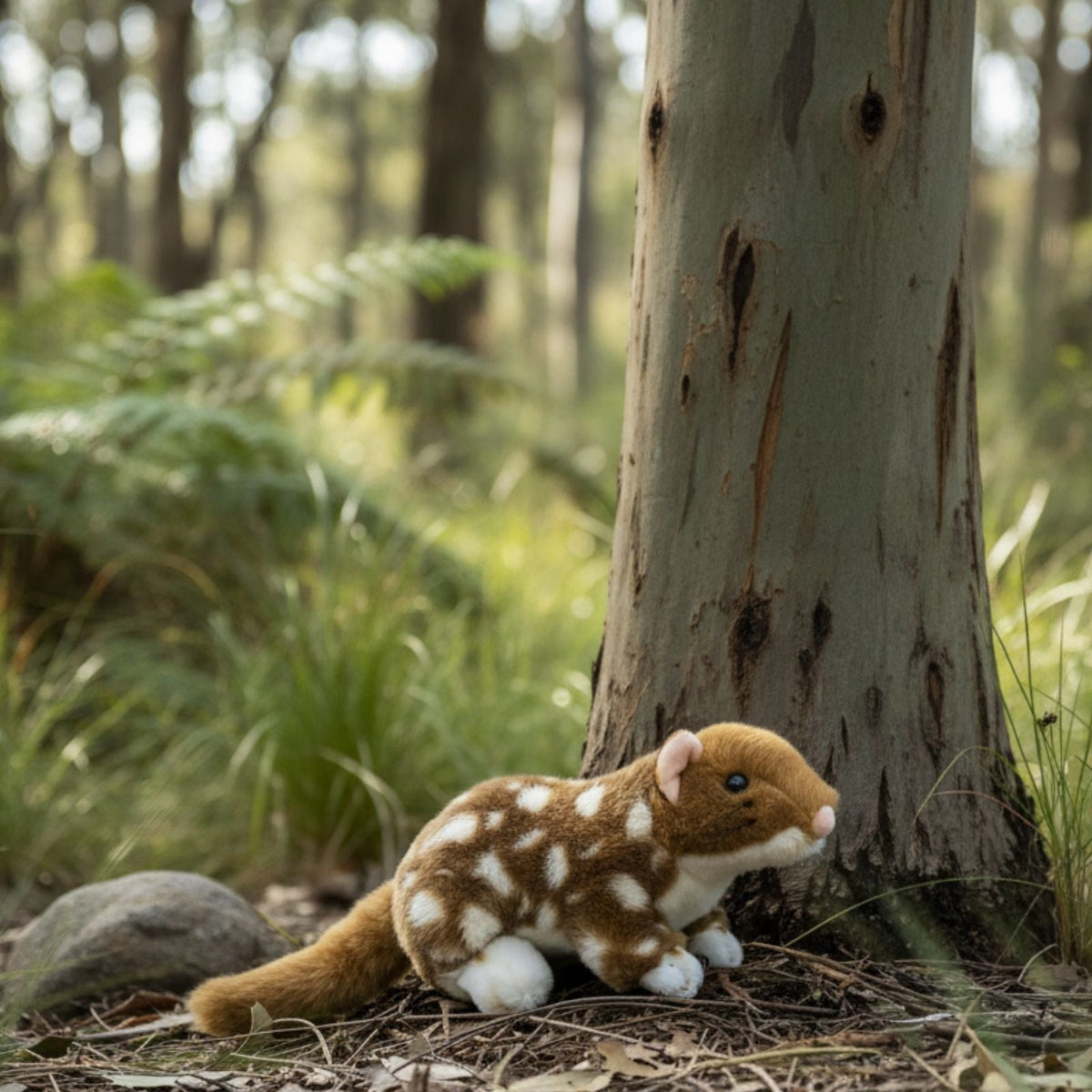 Bocchetta Spotty 20cm Eastern Quoll Plush Toy (Australian Stuffed Animal Souvenir Gift)