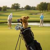 Bocchetta Staffy Plush Golf Club Head Cover - Brown (Novelty Animal Golfer Gift)