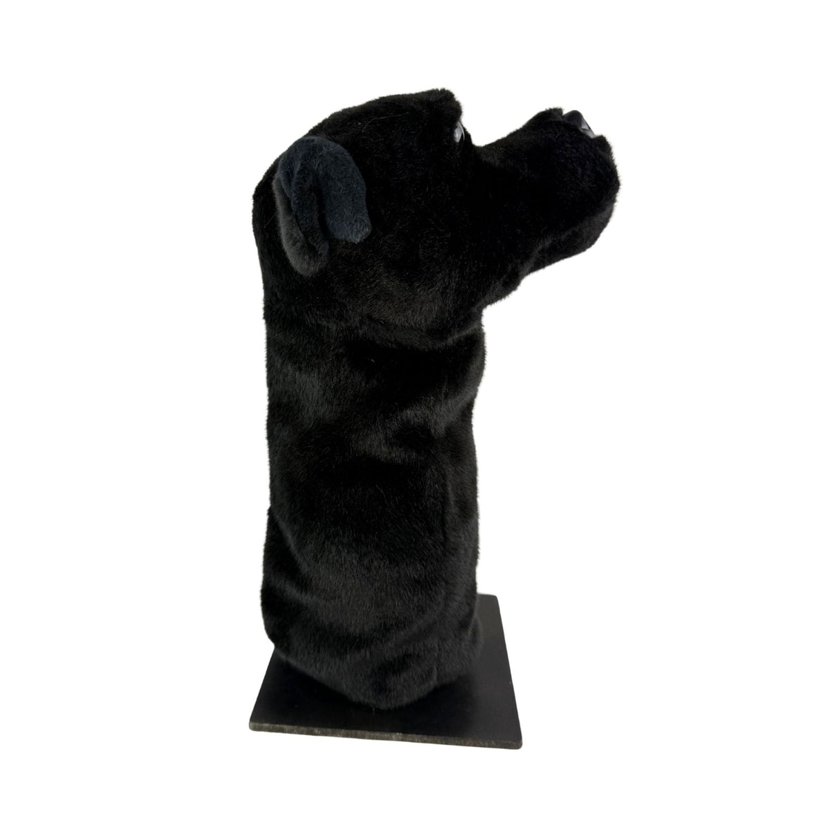 Bocchetta Staffy Plush Golf Club Head Cover - Black (Novelty Animal Golfer Gift)