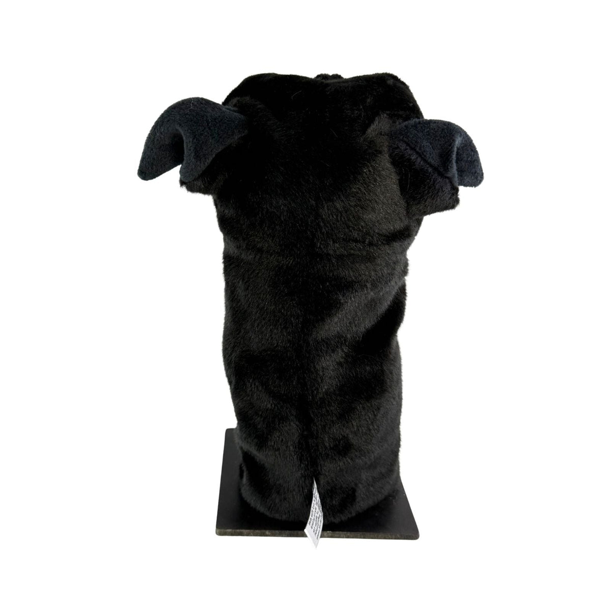Bocchetta Staffy Plush Golf Club Head Cover - Black (Novelty Animal Golfer Gift)