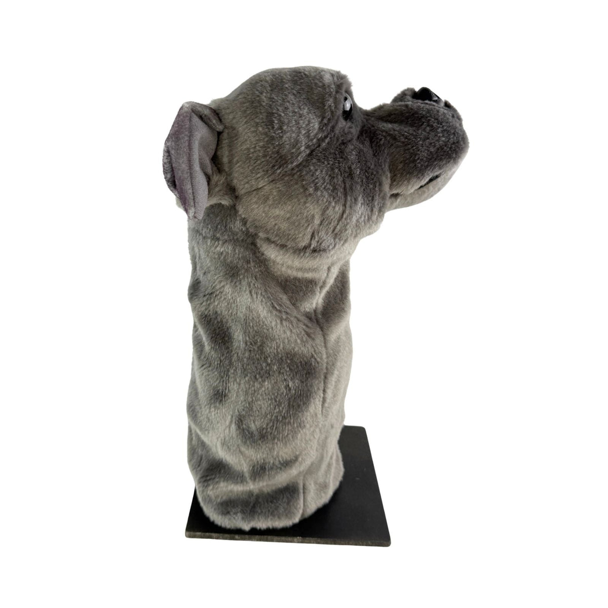 Bocchetta Staffy Plush Golf Club Head Cover - Grey (Novelty Animal Golfer Gift)