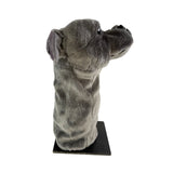 Bocchetta Staffy Plush Golf Club Head Cover - Grey (Novelty Animal Golfer Gift)