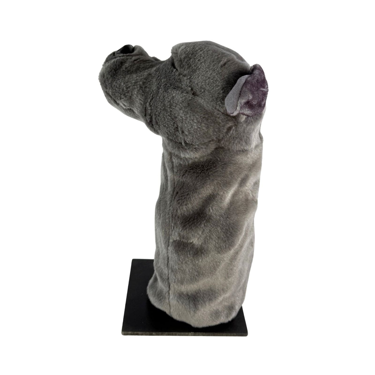 Bocchetta Staffy Plush Golf Club Head Cover - Grey (Novelty Animal Golfer Gift)