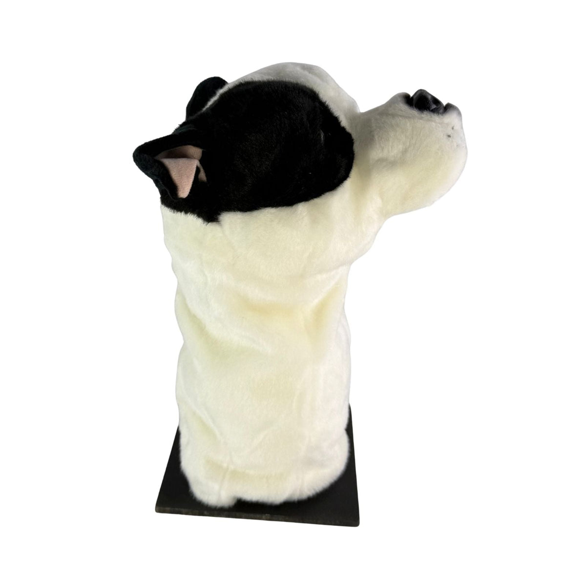 Bocchetta Staffy Plush Golf Club Head Cover - White/Black (Novelty Animal Golfer Gift)