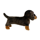 Bocchetta Stretch 22cm Standing Dachshund Plush Toy (Realistic Stuffed Animal Dog Gift)