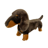 Bocchetta Stretch 22cm Standing Dachshund Plush Toy (Realistic Stuffed Animal Dog Gift)