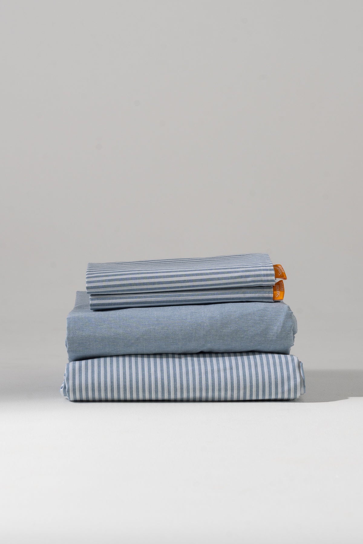100% Cotton Bed Sheet Set - CIEL Sky Blue