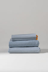 100% Cotton Bed Sheet Set - CIEL Sky Blue