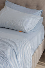 100% Cotton Bed Sheet Set - CIEL Sky Blue