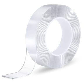 Double-Sided Nano Mounting Tape 2m x 20mm - Traceless Clear Gel Adhesive