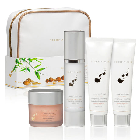 TERRE A MER Deep Fortifying Keratin Hair Aftercare Home/Travel Pack - Nanoplasty Safe