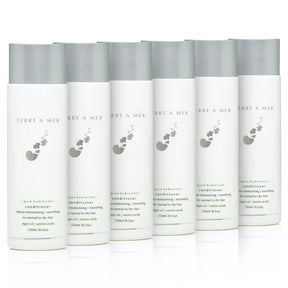 6x TERRE A MER 250ml Pure Hydration Hair Conditioner - Argan Oil/Amino Acids Bulk Pack (Normal Dry Hair)
