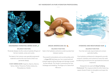 TERRE A MER Pure Hydration Moisture Keratin Aftercare - Nanoplasty Safe (Travel Hair Repair Kit)
