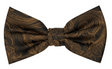 Formalaties Premium Tapestry Gold Bow Tie (Floral Paisley)